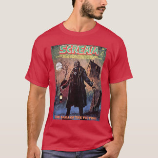 Dames Zombie Halloween Horror Vintage Stripboek  T-shirt