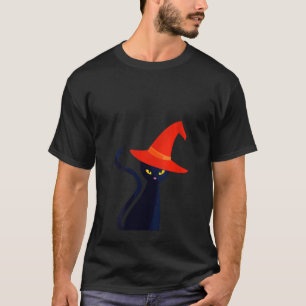 Dames Zwarte Kat Grappige Verjaardag Meowy Katten T-shirt