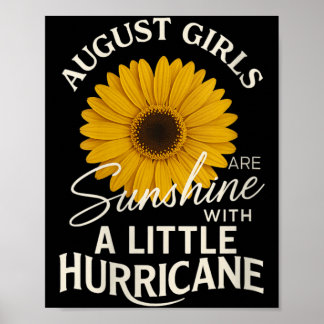 Dames Zwemmen Augustus Meisjes Outfit Horoscoop Poster
