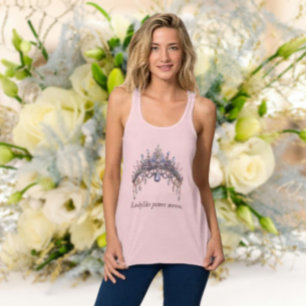 Damesachtige Krachtzetten. Tanktop