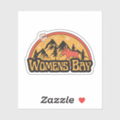 Damesbaai, Alaska sticker (Vel)