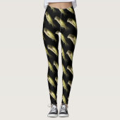 Damesbas Vist kleding op maat Leggings (Voorkant)