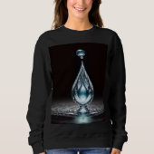 Damesbasis T-shirt met capuchon (Voorkant)