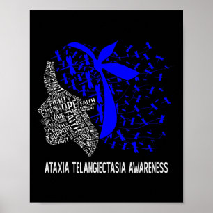 Damescadeaus die we dragen voor Ataxia Telangiecta Poster
