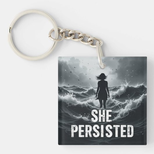 damesdag cadeau sleutelhanger (voorkant)