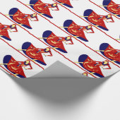 damesdanser cadeaupapier (Hoek)