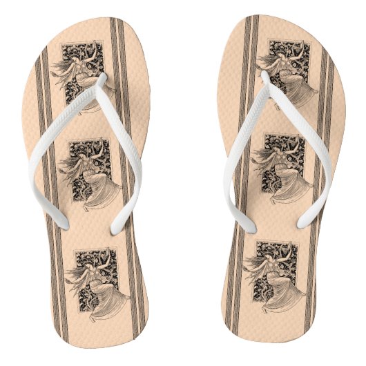 damesdanserende Teenslippers (Voetbed)