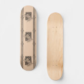  damesdansskateboard skateboard (Voorkant)