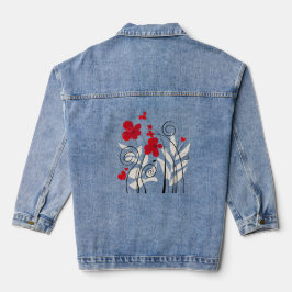 damesdoek voor uitje denim jacket