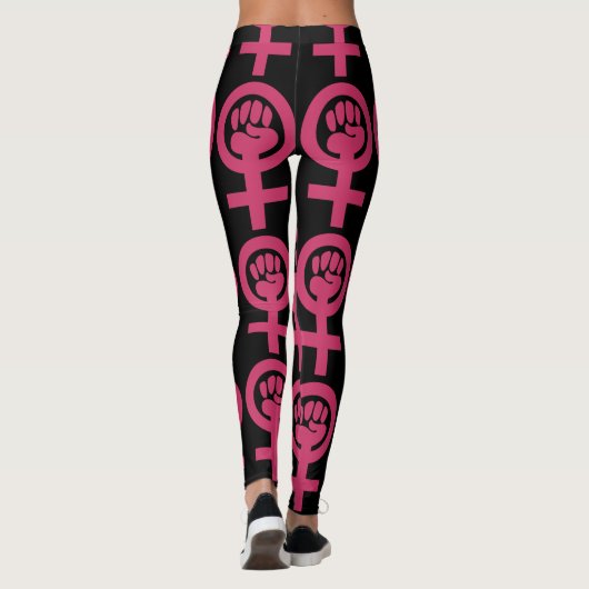 damesemblem leggings (Achterkant)