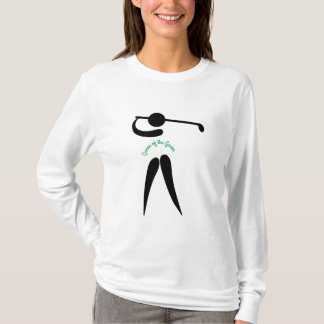 Damesgolfshirt - Koningin van de Green T-shirt