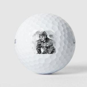 Dameshockeyspeler Sport Monogram Golfballen