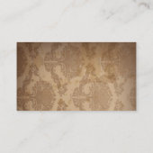 dameskring western land cowboy visitekaartje (Achterkant)