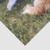  dameskwitboek voor het Franse platteland Tissuepapier (Detail)