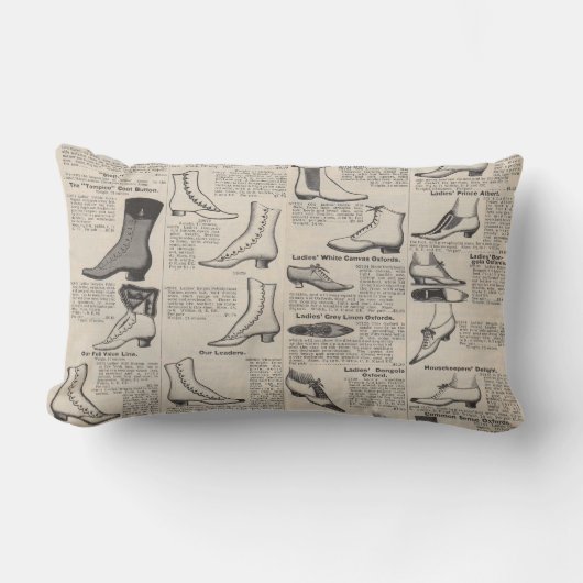  damesschoenencatalogus - Mode uit de jaren 1900 Kussen (Voorkant)