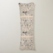  damesschoenencatalogus - Mode uit de jaren 1900 Lichaamskussen (Voorkant Verticaal)