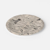  damesschoenencatalogus - Mode uit de jaren 1900 Papieren Bordje (Gekanteld)