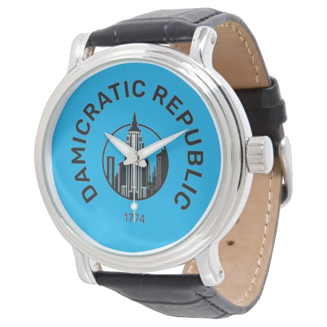 Damicratic eWatch Horloge (Gekanteld)