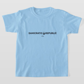 Damicratisch kinder T-shirt