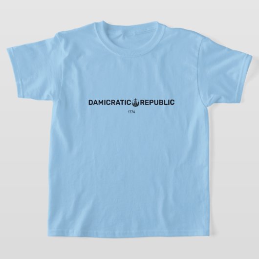 Damicratisch kinder T-shirt (Laagn)