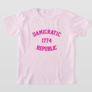 Damicratisch T-shirt voor kinderen