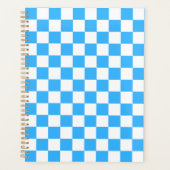 Damier bleu clair classique (Devant)