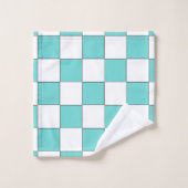 Damier Cyan Vert (Gant de toilette)