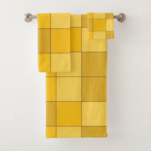 Damier jaune moutarde (En situation)