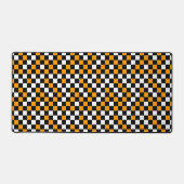 Damier jaune noir et blanc (Recto)