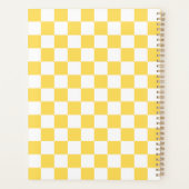 Damier jaune visuel classique (Dos)