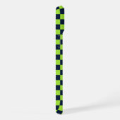 Damier lime et marine (Côté droit)