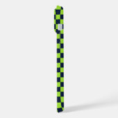 Damier lime et marine (Côté gauche)