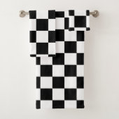 Damier noir et blanc (En situation)