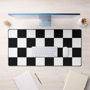 Damier noir et blanc