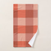 Damier Orange Peach Fuzz (Serviette à main)