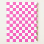 Damier rose visuel classique (Dos)