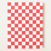 Damier rouge corail classique (Dos)