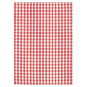 Damier rouge de la nappe "60x84" (Devant)