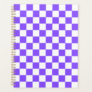 Damier violet classique visuel