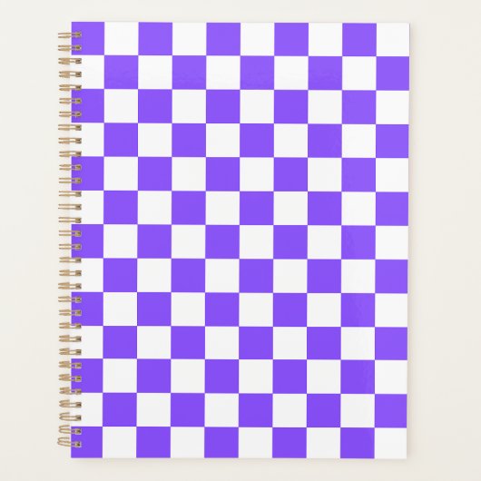 Damier violet classique visuel (Devant)