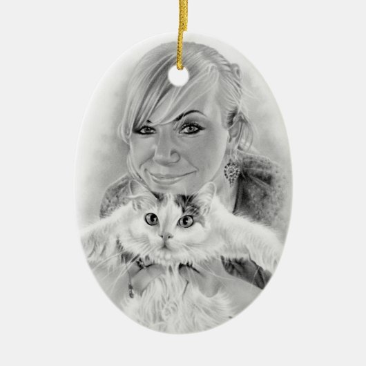D'amis ornement de Kitty pour toujours (Devant)