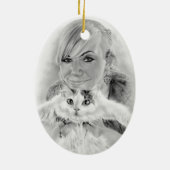 D'amis ornement de Kitty pour toujours (Dos)