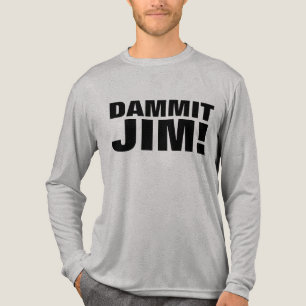 DAMMIT JIM! T-shirts Sci-Fi OUDERE Tees