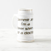 Dammit Jim (van Deleriyes) Bierpul (Voorkant links)