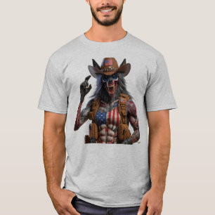 Damned Doggie NFT T-shirt beroemd gemaakt door Foc