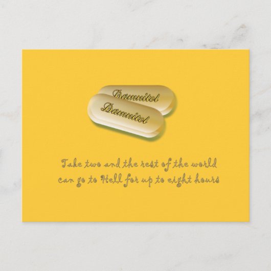 Damnitol Briefkaart (Voorkant)