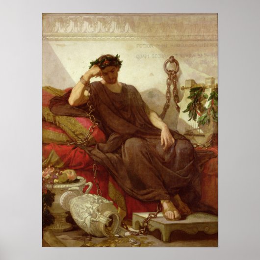 Damocles, 1866 poster (Voorkant)