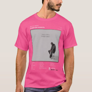 Damon Albarn - Dagelijkse Robots Tracklist Album T-shirt