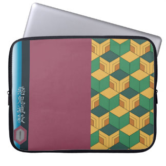 Damon Slayer Kimetsu no Yaiba Giyuu Laptop Hoesje Laptop Sleeve