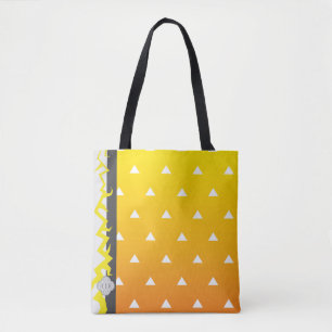 Damon Slayer Kimetsu no Yaiba Zenitsu Canvas tas
